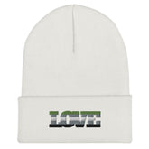 Aromantic Love Cuffed Beanie
